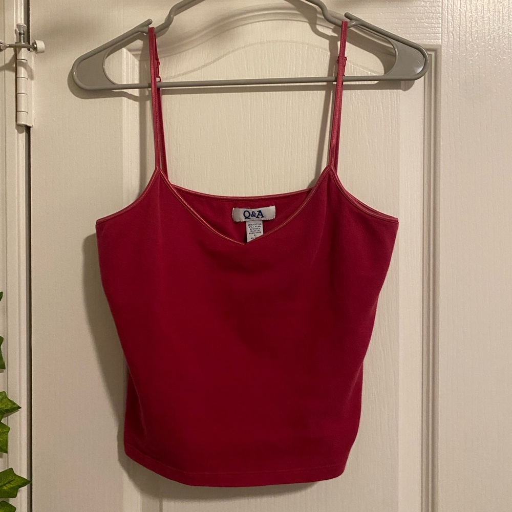 Q&A Women's Pink Camisole Top